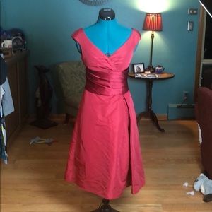 Red Bridesmaid Dress